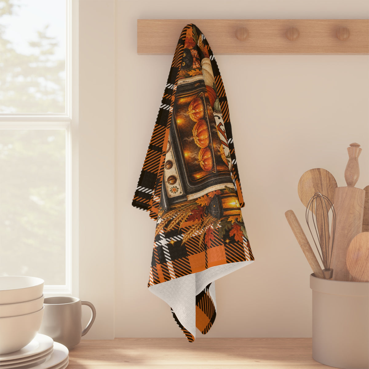 Welcome to the Midnight Bakery Autumn Tea Towel