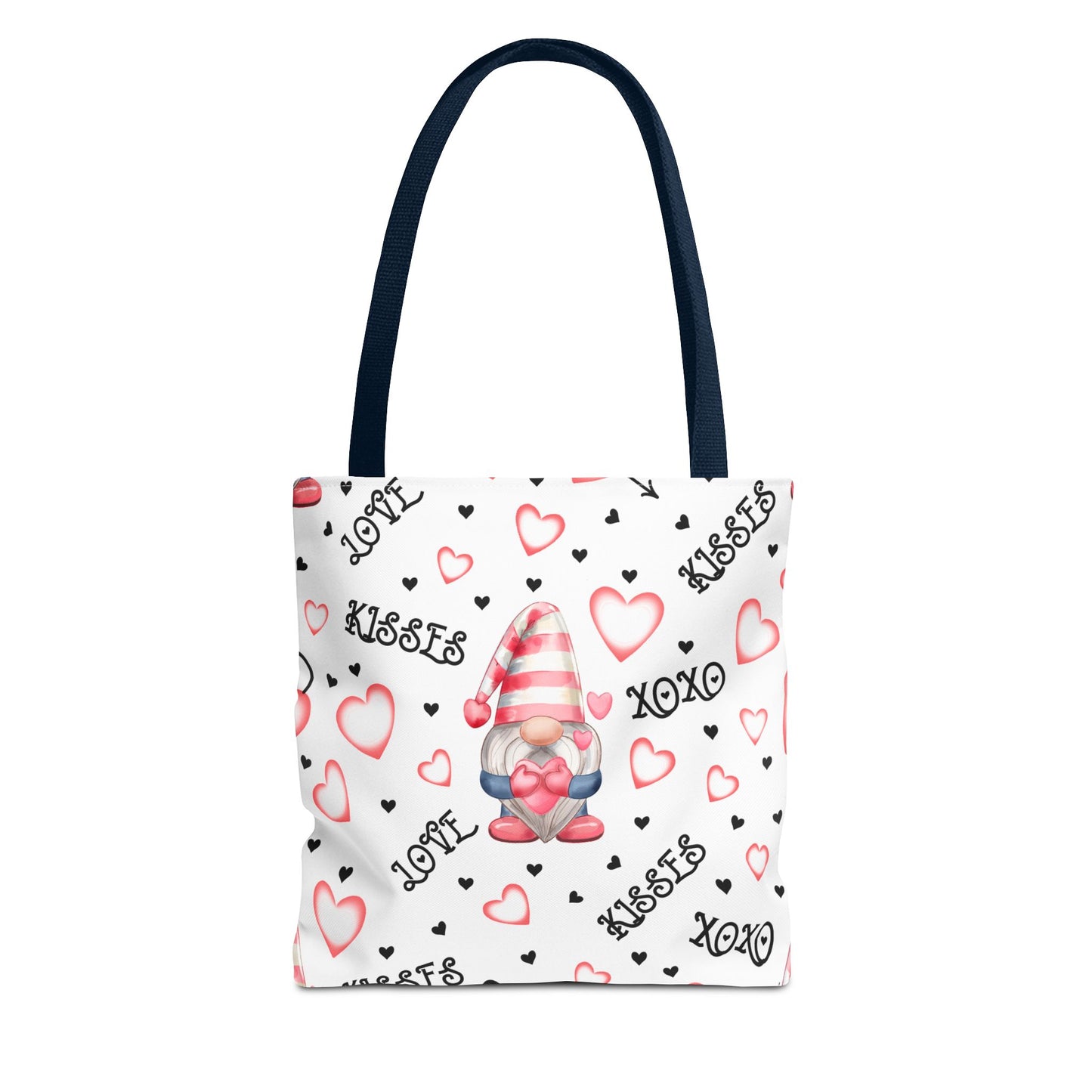 Romantic Love Gnome Tote Bag - Whimsical Valentine Gift for Gnome Lovers
