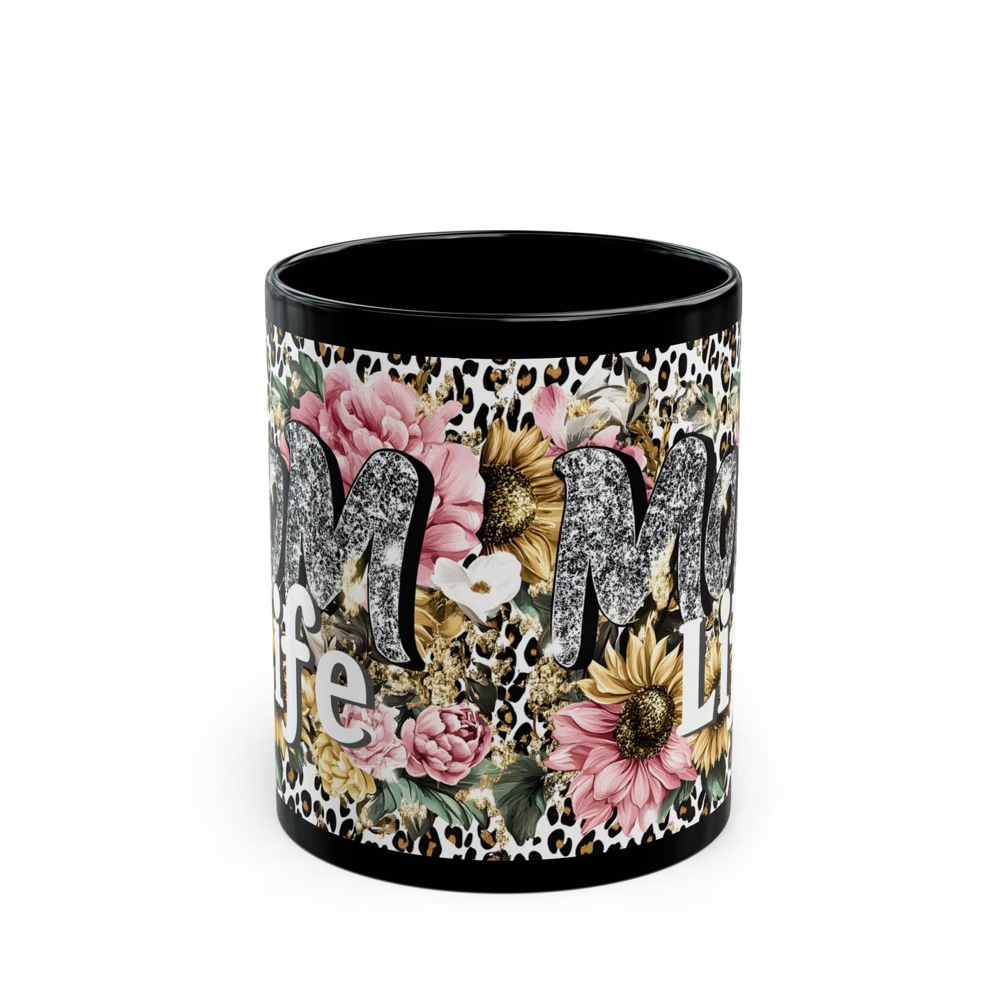 Floral Mom Life Mug, 11oz & 15oz