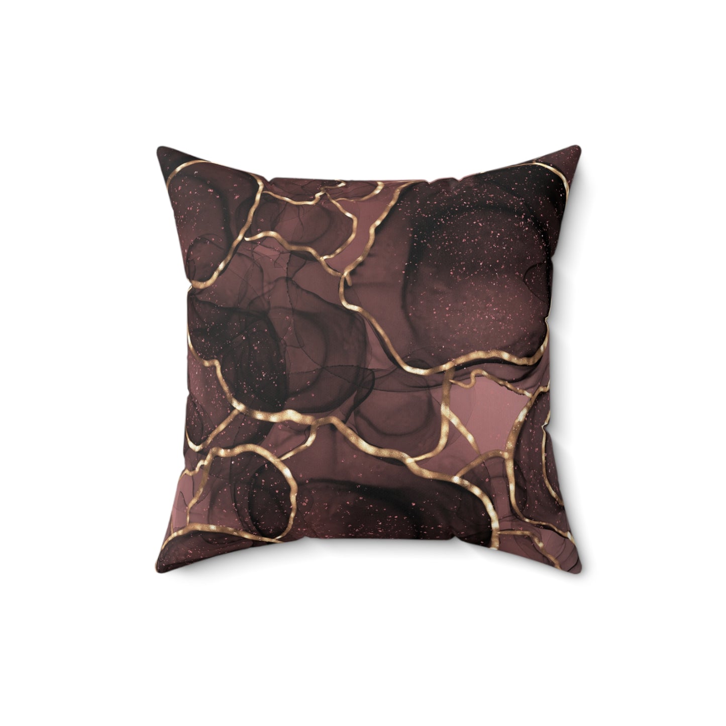Stylish Spun Polyester Square Pillow,  Decorative Pillow for Any Room for Home or Office, Beautiful Accent for Everyday.