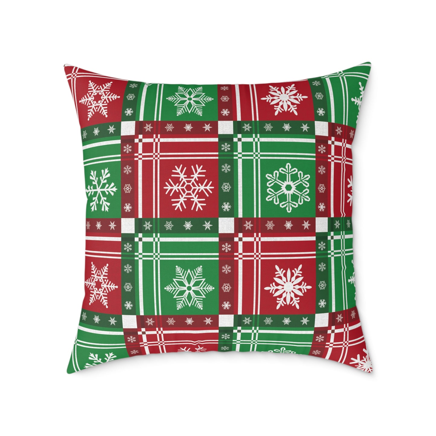 Holiday Humor Square Poly Canvas Pillow, Beautiful Two-Sided Holiday Decor Pillow for Home or Office, Accent for Any Room