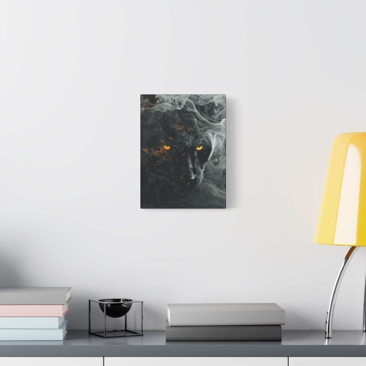Mystical Panther Canvas Wall Art - 1.25" Stretched Wall Decor