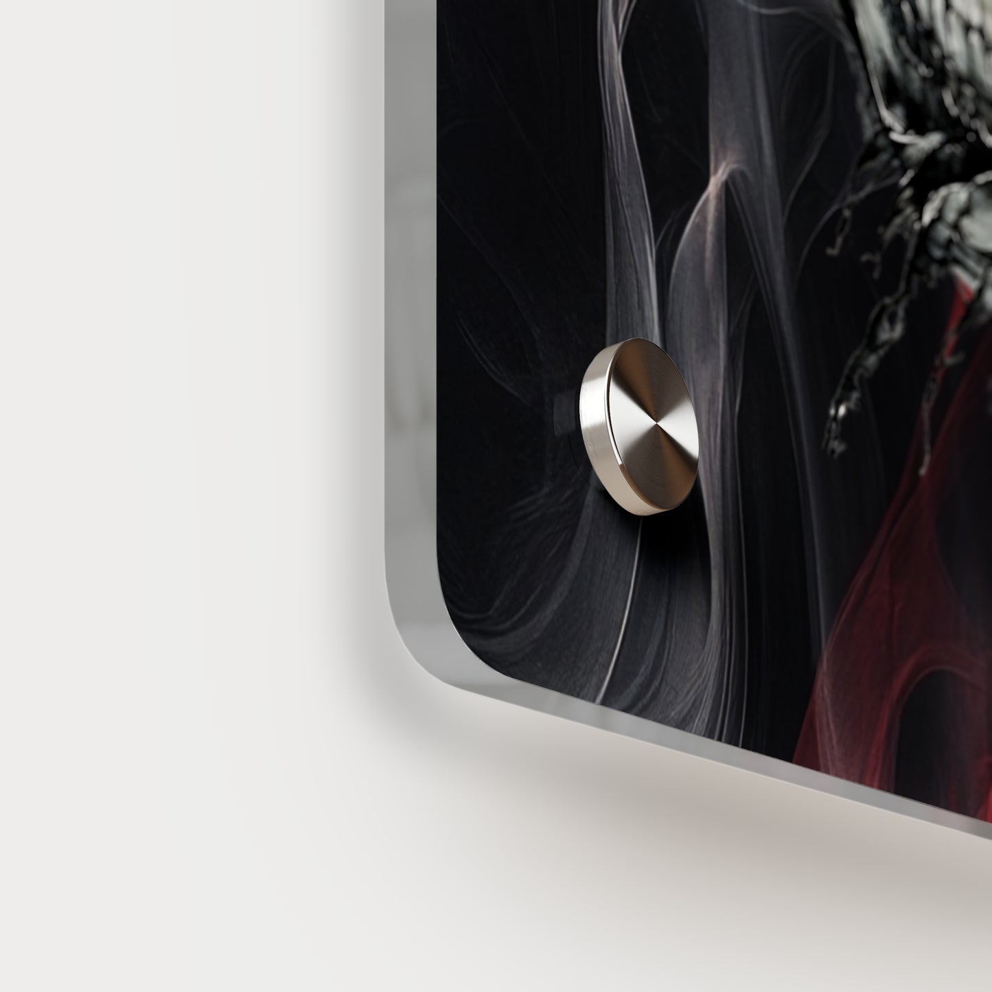 American Skull Acrylic Wall Art Panels - Edgy Decor for Rebels & Patriotic Souls