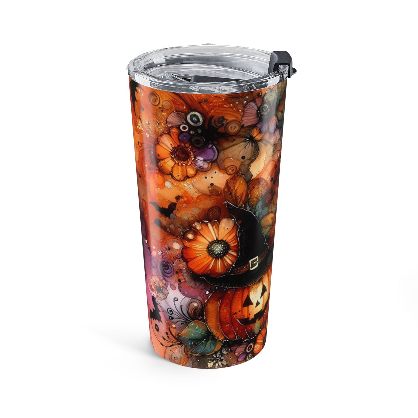 Halloween Pumpkin Tumbler 20oz - Fall Seasonal Drinkware