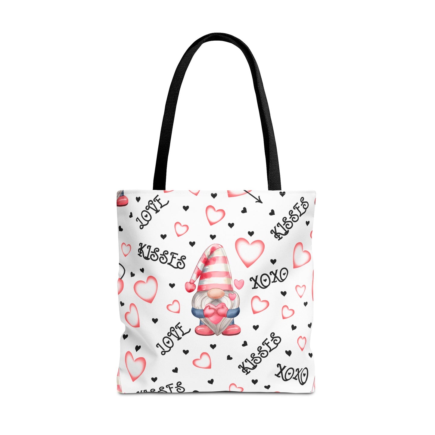 Romantic Love Gnome Tote Bag - Whimsical Valentine Gift for Gnome Lovers