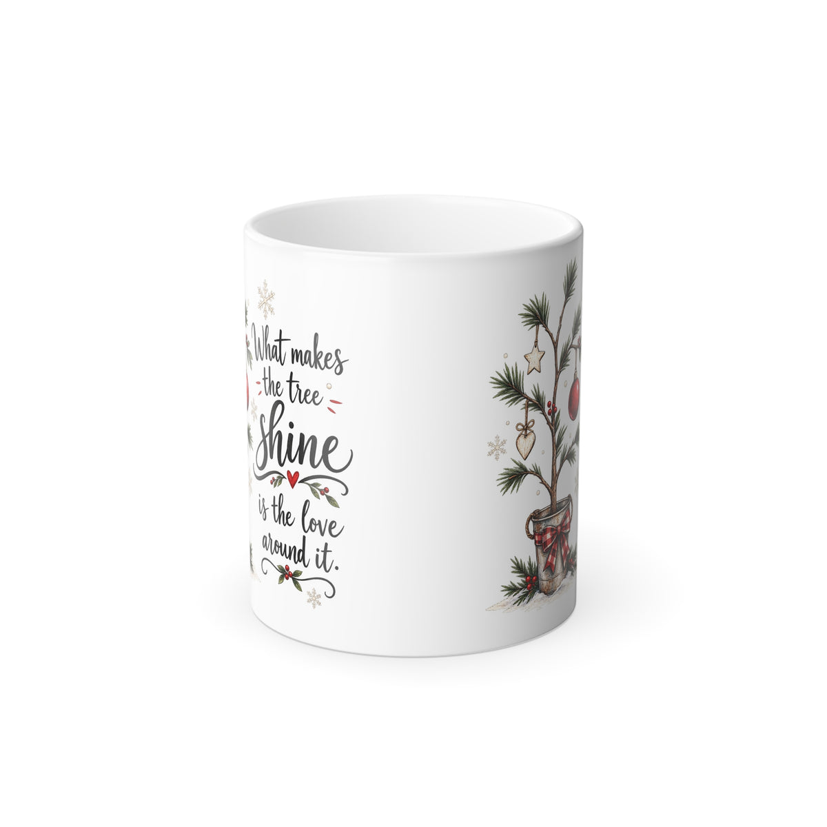 What Makes You Shine Inspirational Holiday Color-Changing Mug