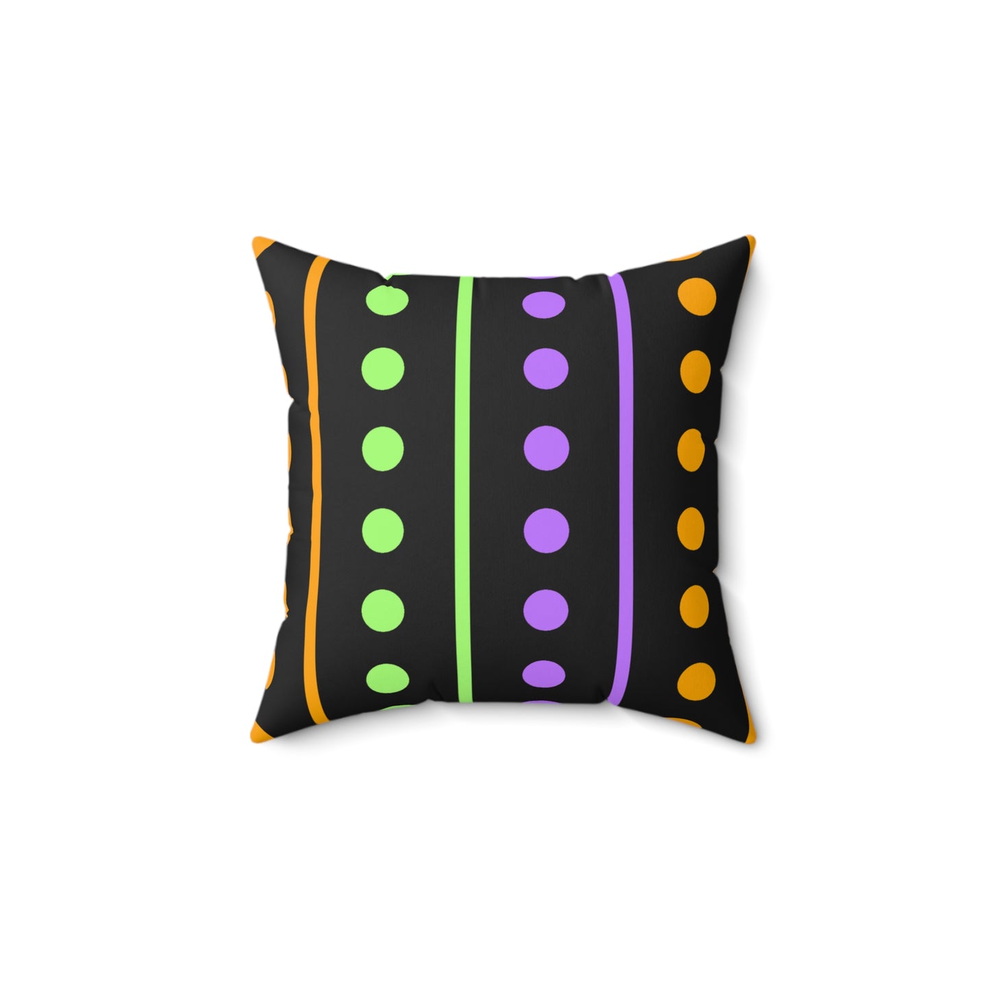 Decorative Halloween Theme Spun Polyester Square Pillow, Beautiful Home or Office Decor, Accent for Any Room for Everyday or Any Occasion