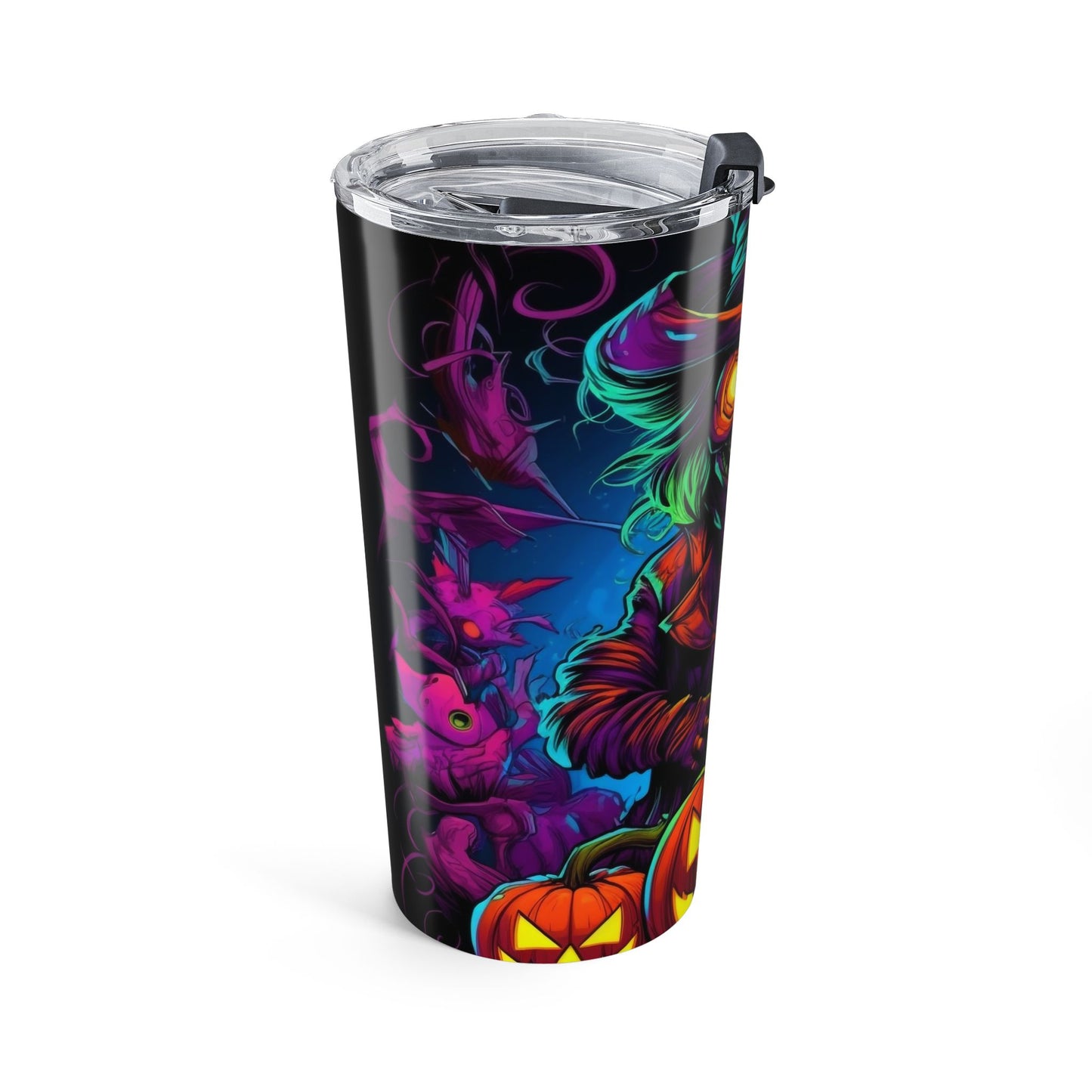 Vibrant Skull Halloween Tumbler 20oz - Fall Party Gift