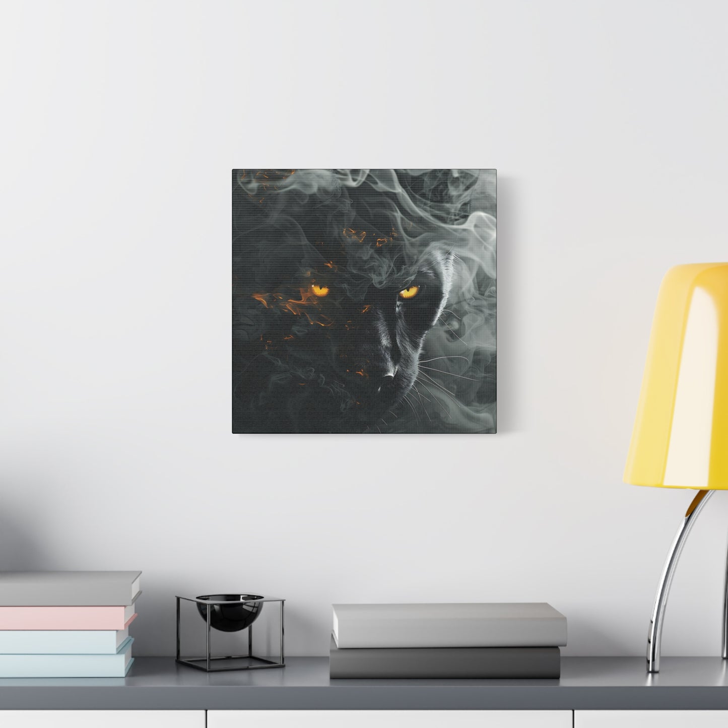 Mystical Panther Canvas Wall Art - 1.25" Stretched Wall Decor