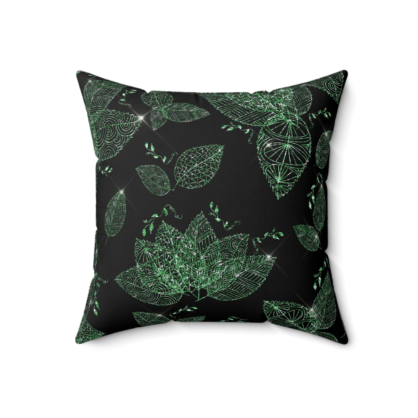Lush Botanical Throw Pillow - Cozy Home Decor, Gift for Plant Lovers, Nature-inspired Cushion, Unique Accent Pillow, Autumn Decor