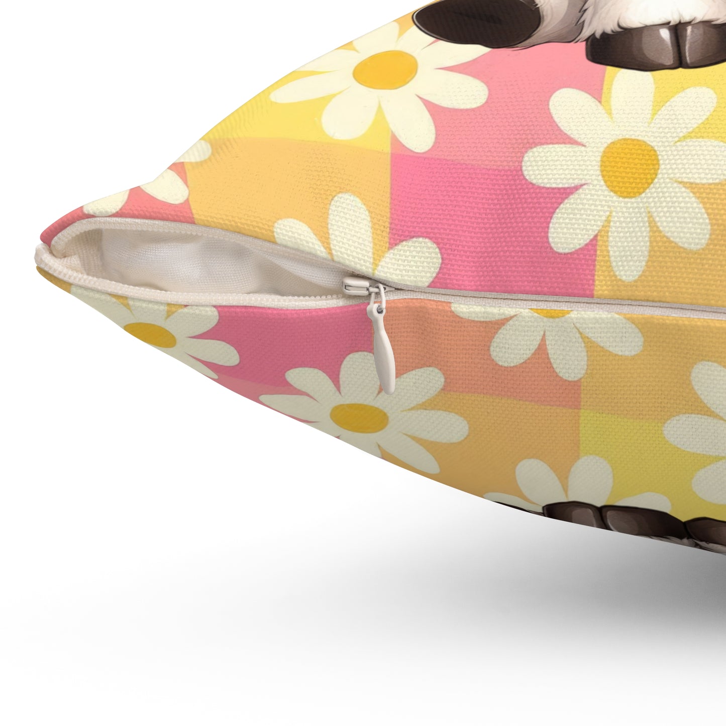 Cute Cow Square Pillow | Farmhouse Decor, Animal Lover Gift, Nursery Cushion, Funny Home Accent, Cow Decor