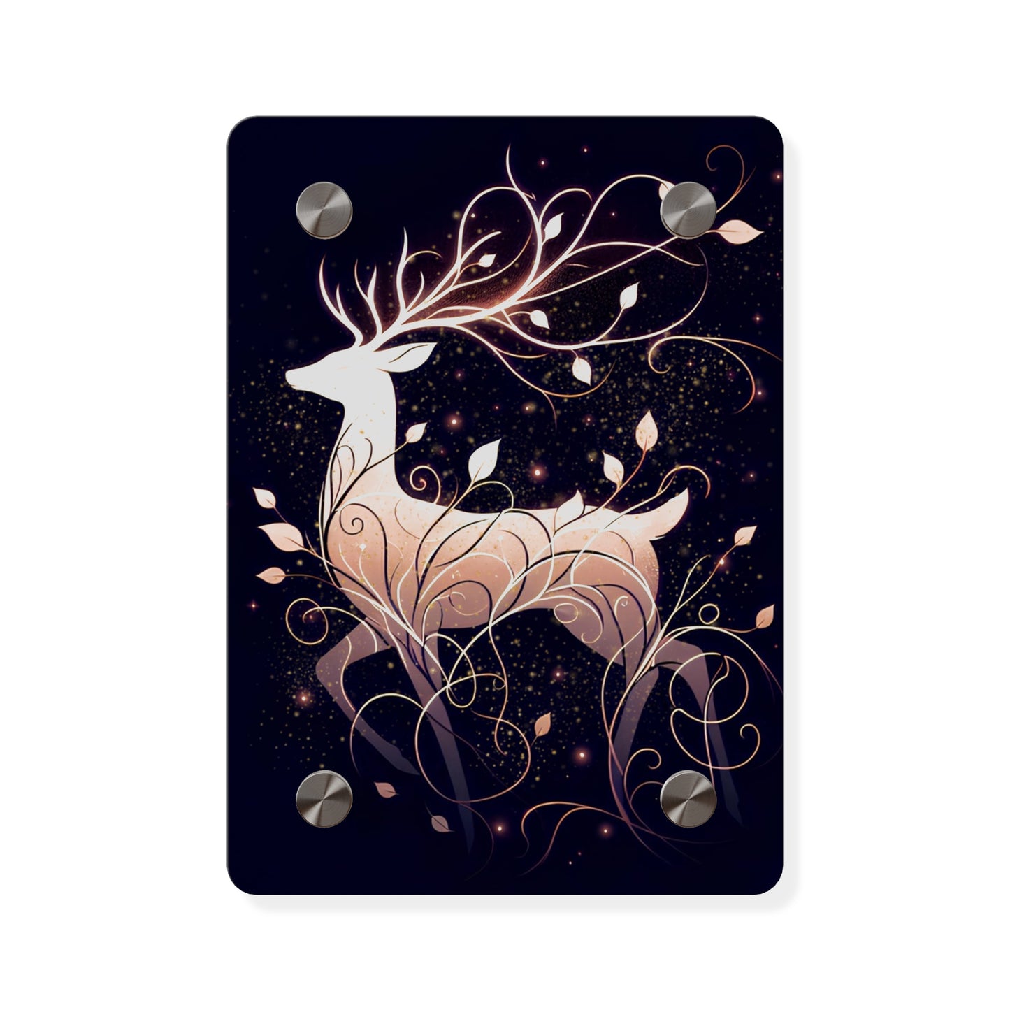 Elegant Deer Acrylic Wall Art Panel - Nature-Inspired Home Decor