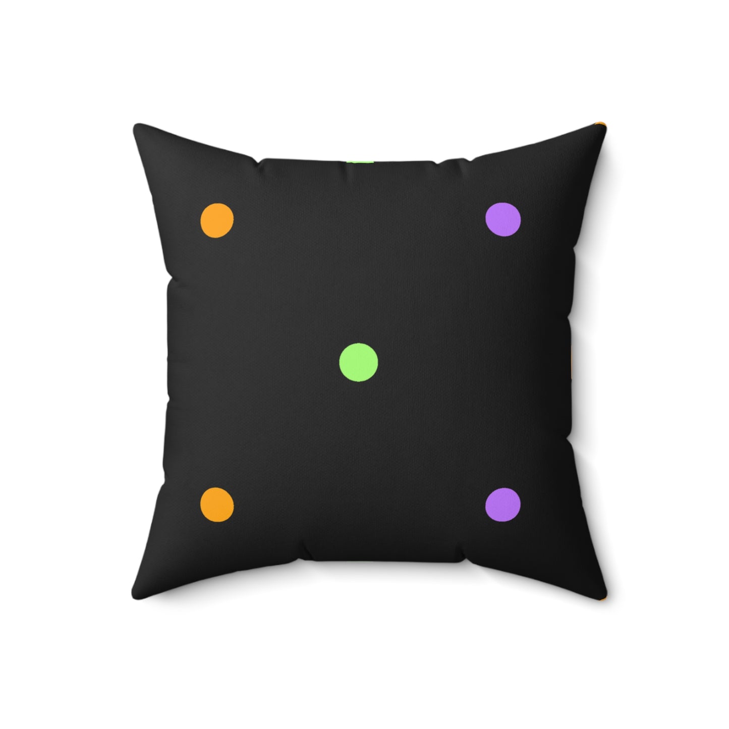 Decorative Spun Polyester Square Pillow, Halloween Theme, Home or Office Decor, Beautiful Accent for Any Room, Everyday or Any Occasion