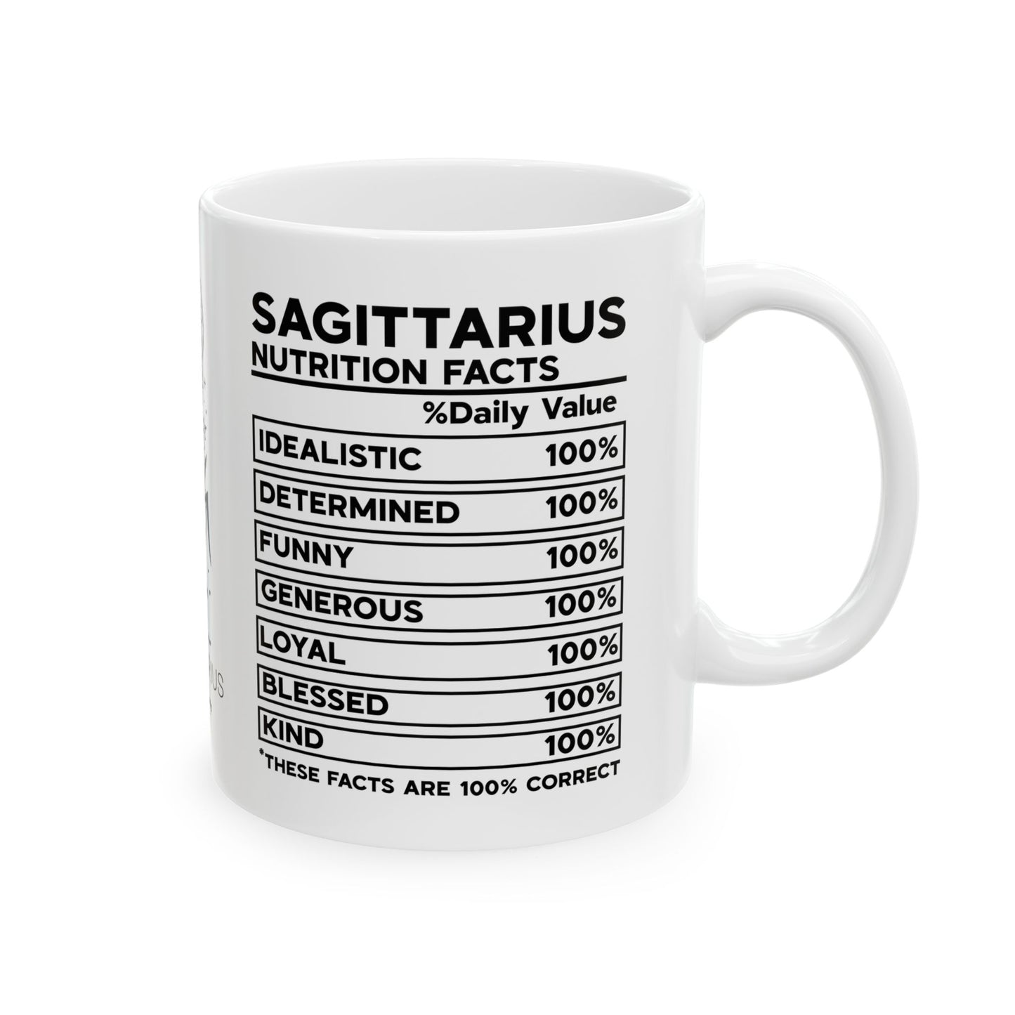 Sagittarius Zodiac Ceramic Mug - Astrology Gifts for Astrology Lovers - 11oz & 15oz Sizes