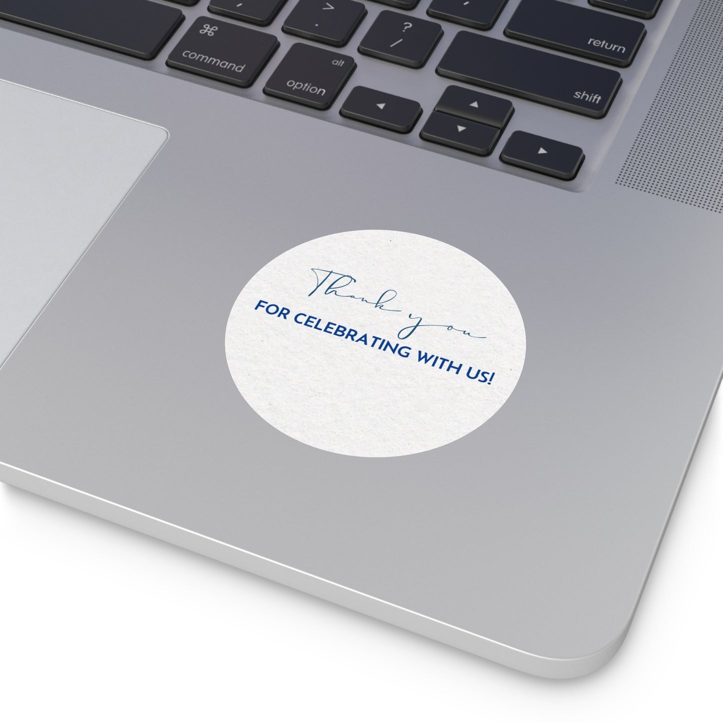 Thank You Celebration Stickers, Custom Wedding Favors, Personalized Party Decor, Event Stickers, Stylish Thank You Notes