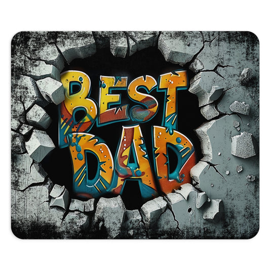 Best Dad Desk Mouse Pad - Unique Gift for Father's Day, Desk Accessory, Gamer Mouse Pad, Office Decor, Personal Touch