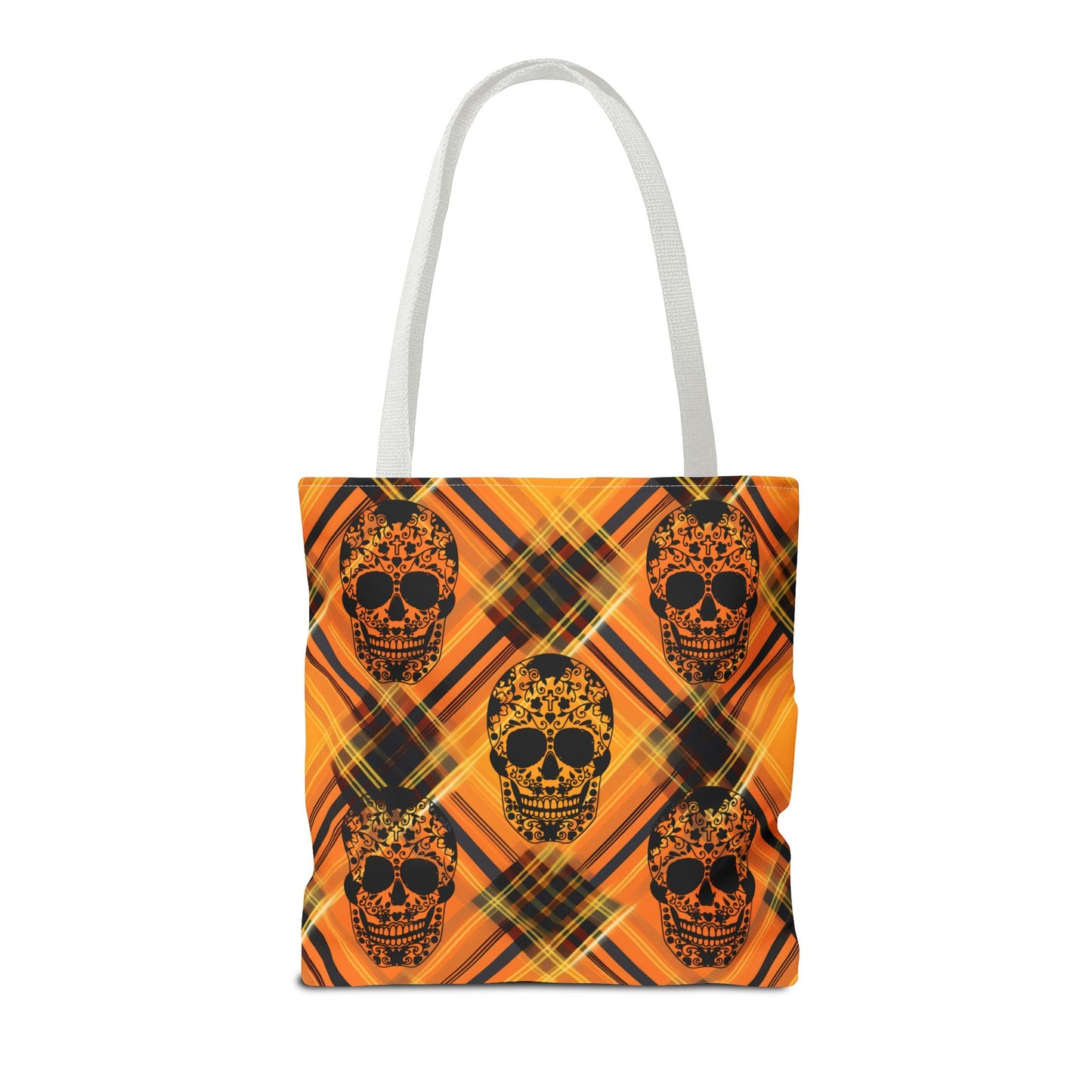 Fashionable Halloween Theme Tote Bag (AOP), Stylish and Festive for Everyday, Perfect for Halloween Lovers, For Anyone