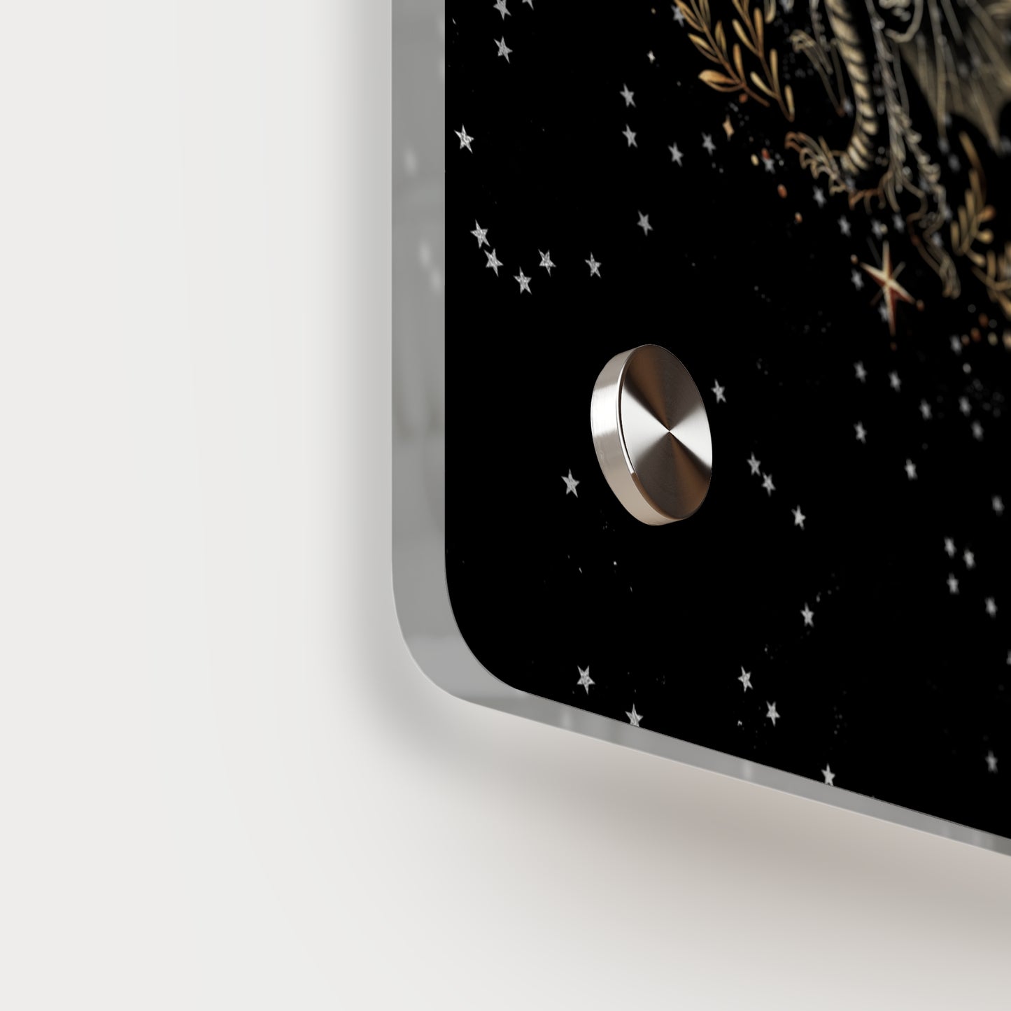 Mystical Dragon Acrylic Wall Art Panel - Celestial Home Decor