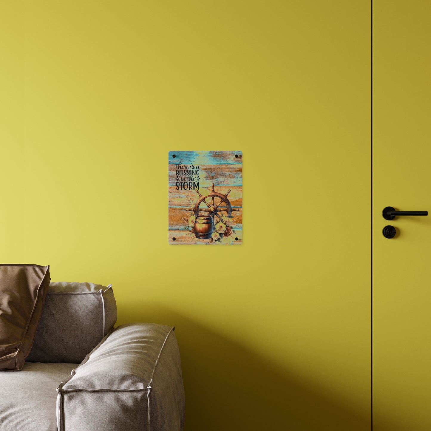 Nautical Blessings Acrylic Wall Art Panel - Inspiring Home Decor