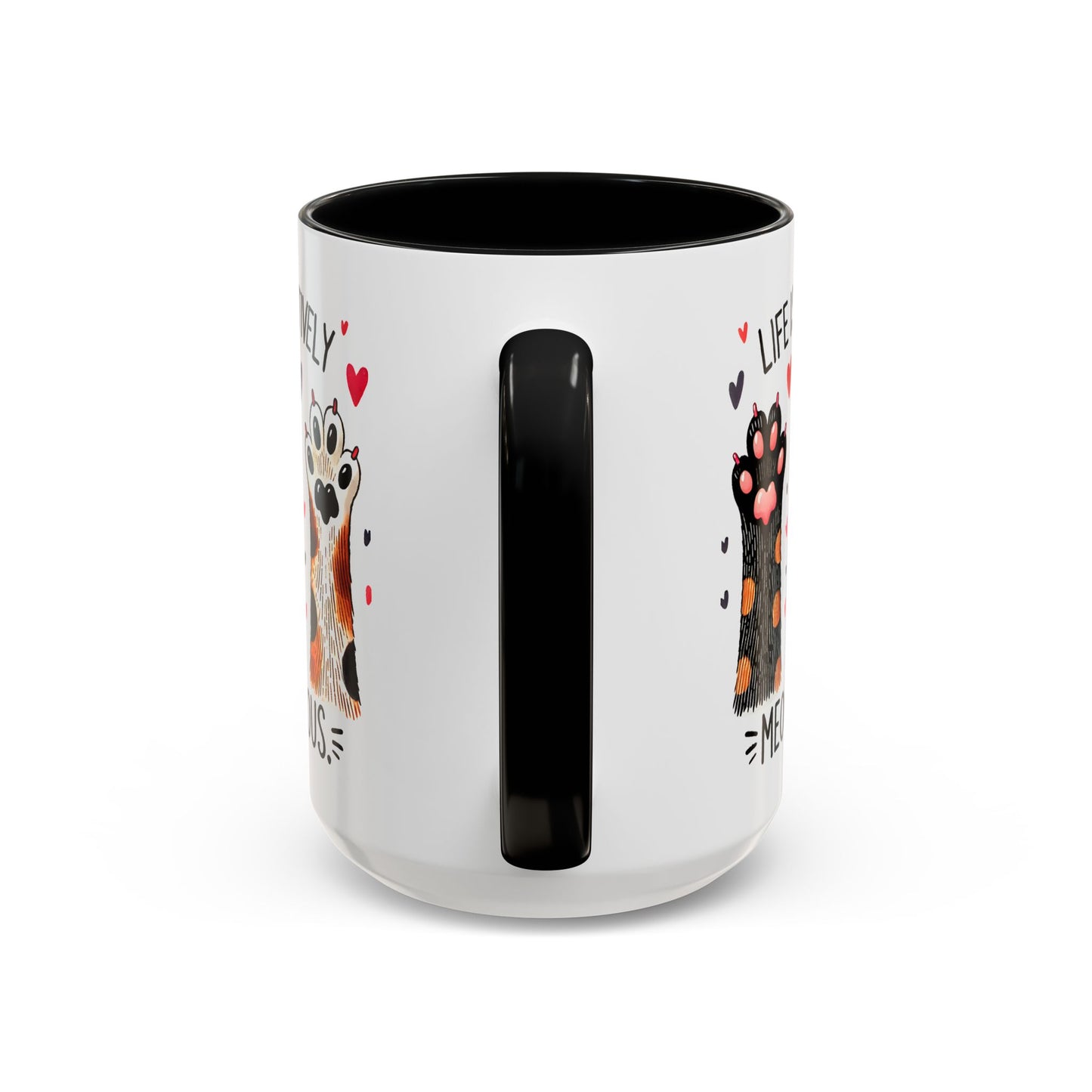 Coffee Mug - Humorous Stylish Cat Saying Mug, Gift Mug for Cat Lovers, Animal Lover Gift Idea, Housewarming Gift