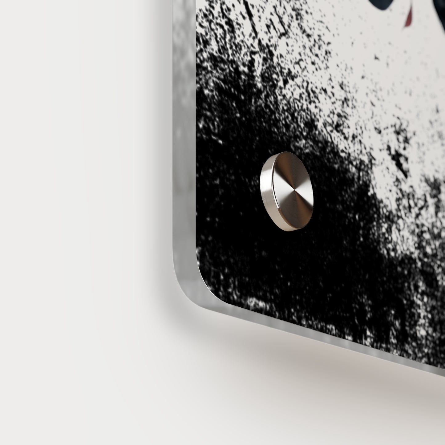 Floral Horse Acrylic Wall Art Panel - Modern Home Decor