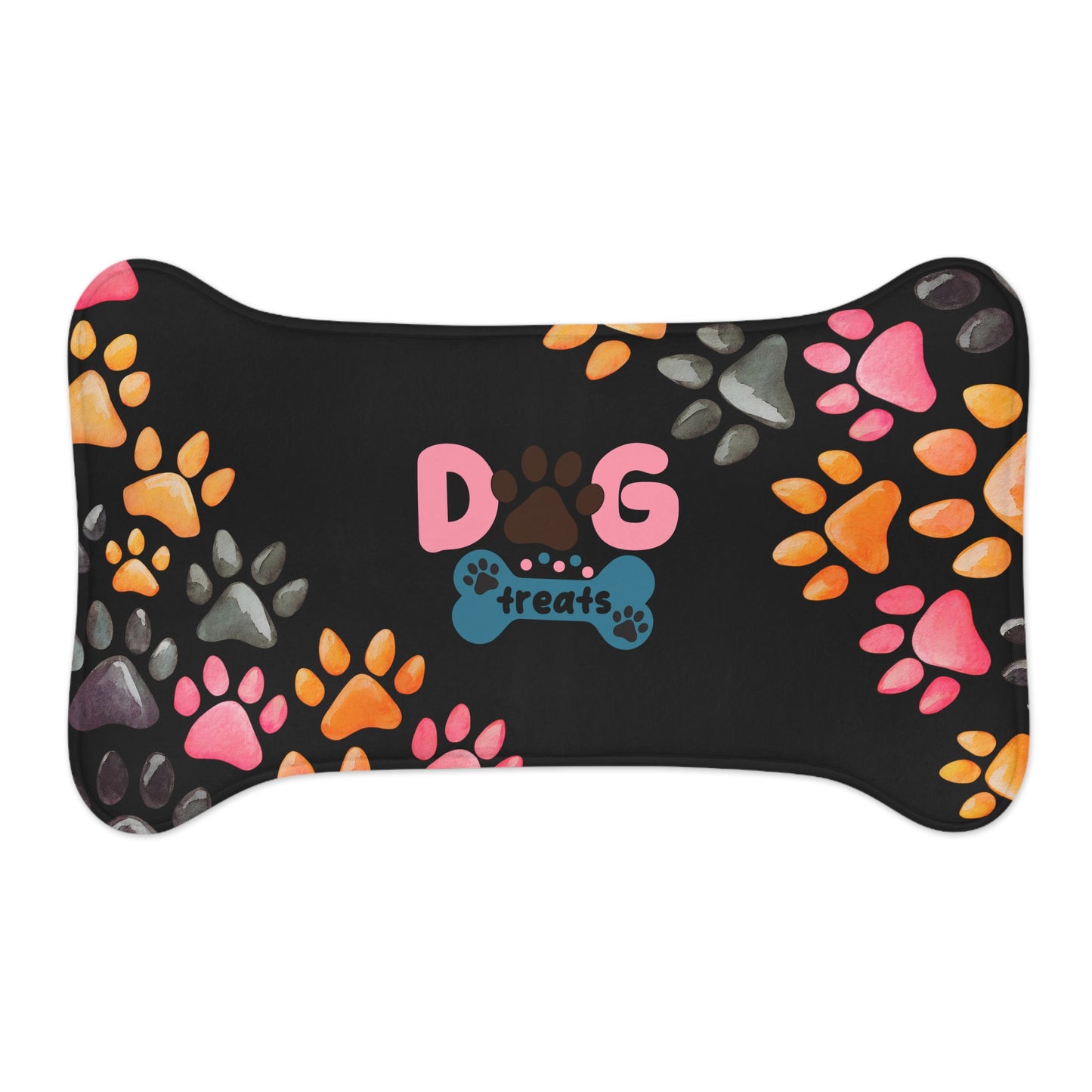 Stylish Pet Feeding Mats - Perfect for Dog Lovers, Cute Paw Print Design, Dog Feeding Station, Pet Accessories, Home Decor