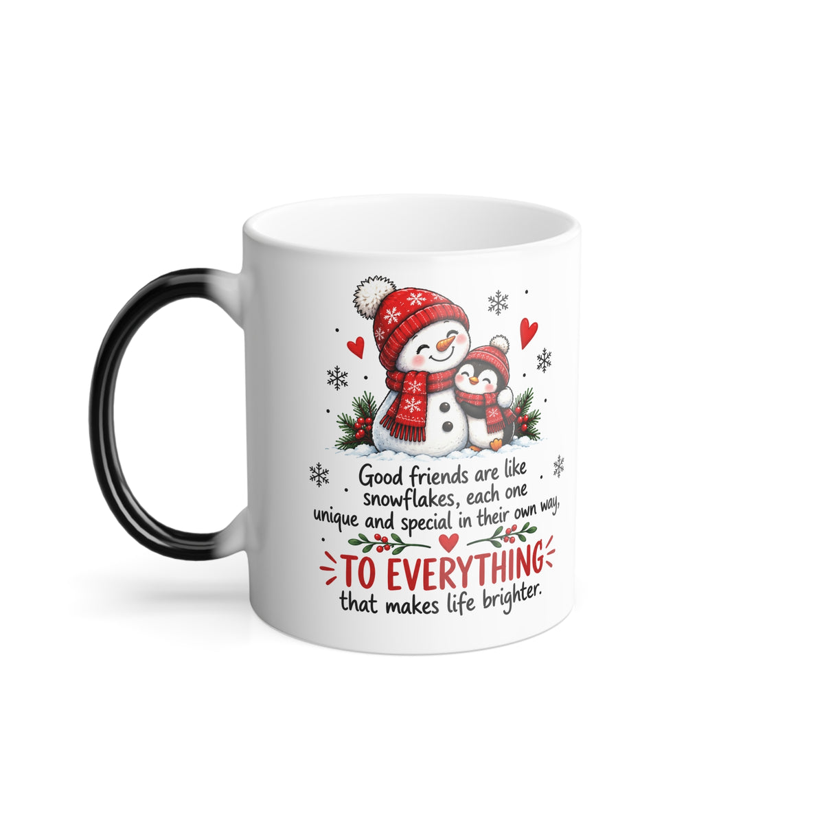 Christmas Color-Changing Mug – Holiday Cheer Coffee Cup