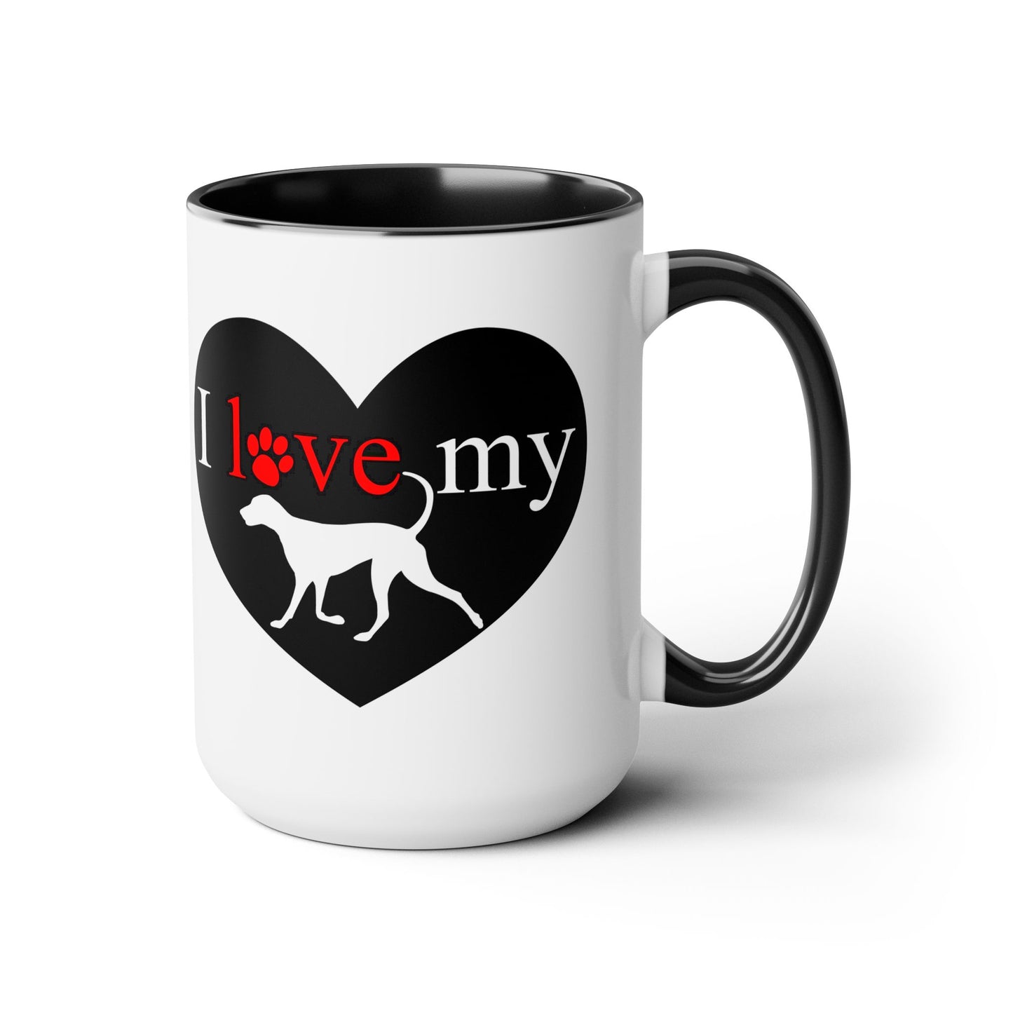 Pet Theme Two-Tone Coffee Mugs, 15oz, Animal Lovers, Pet Lovers Quote, Pet Lovers, Coffee, Tea, Hot Chocolate Lovers, Gift Idea for Any Occasion