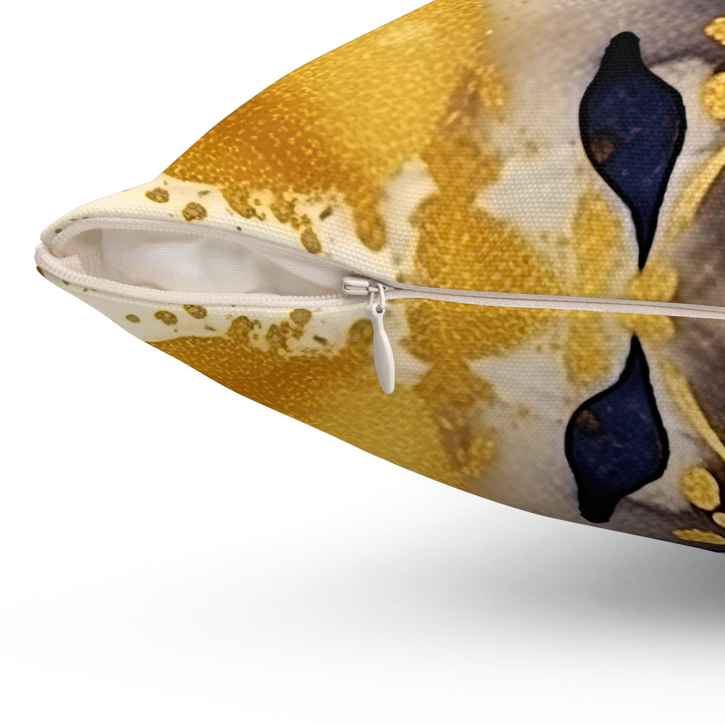 Decorative Spun Polyester Square Pillow, Home or Office Decor, Beautiful Accent for Any Room, Stylish for Everyday for Anyone