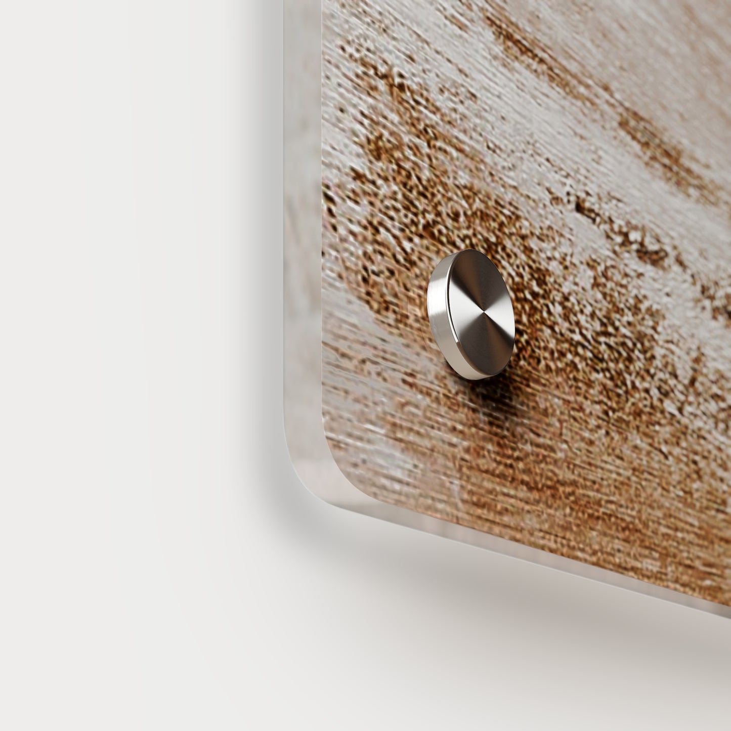 Acrylic Wall Art Panel - Inspirational Quote "Strong is the New Beautiful" Wall Decor