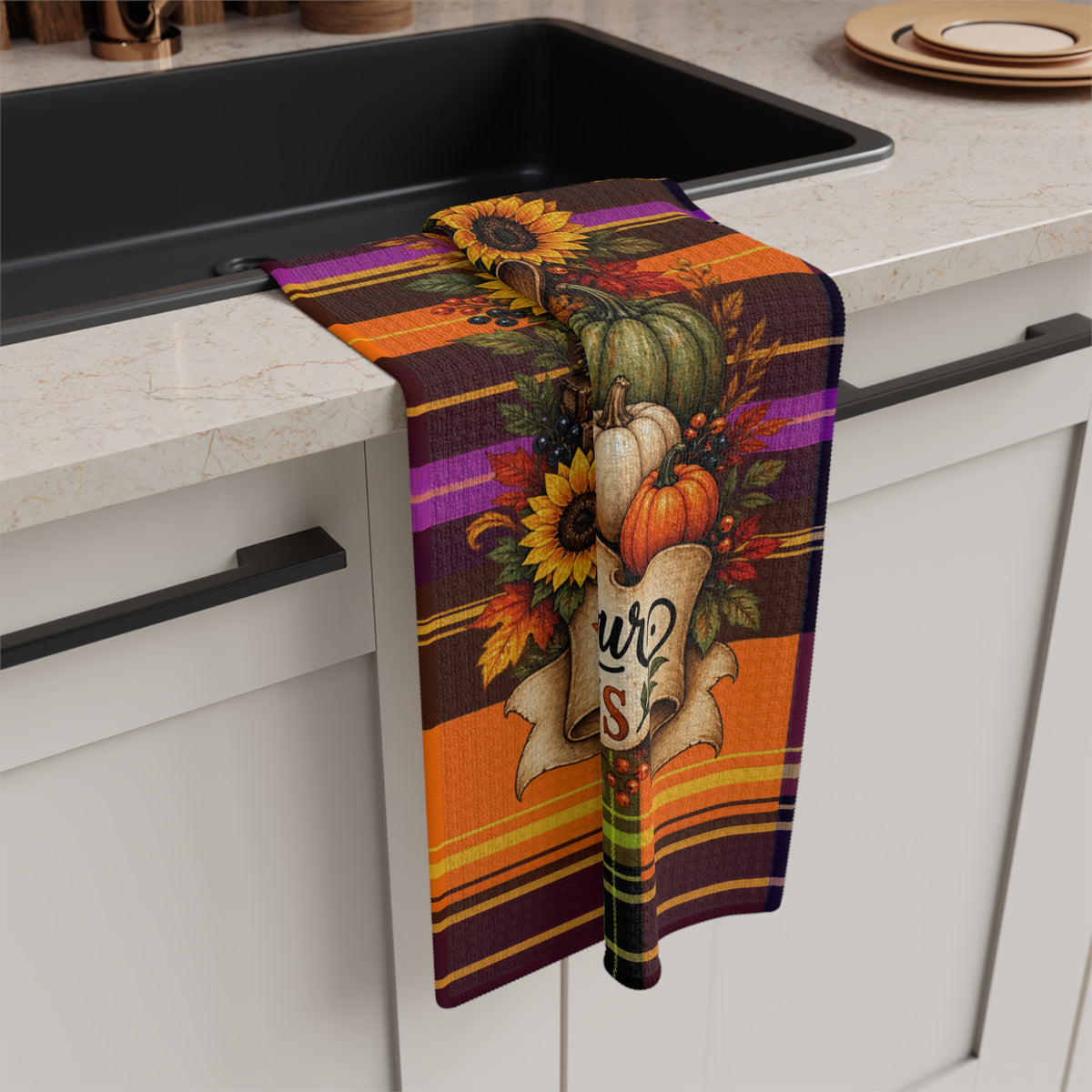 Witching Hour Is Delicious Halloween Microfiber Tea Towel