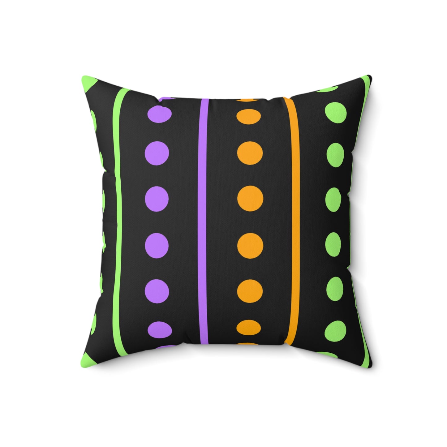Decorative Halloween Theme Spun Polyester Square Pillow, Beautiful Home or Office Decor, Accent for Any Room for Everyday or Any Occasion