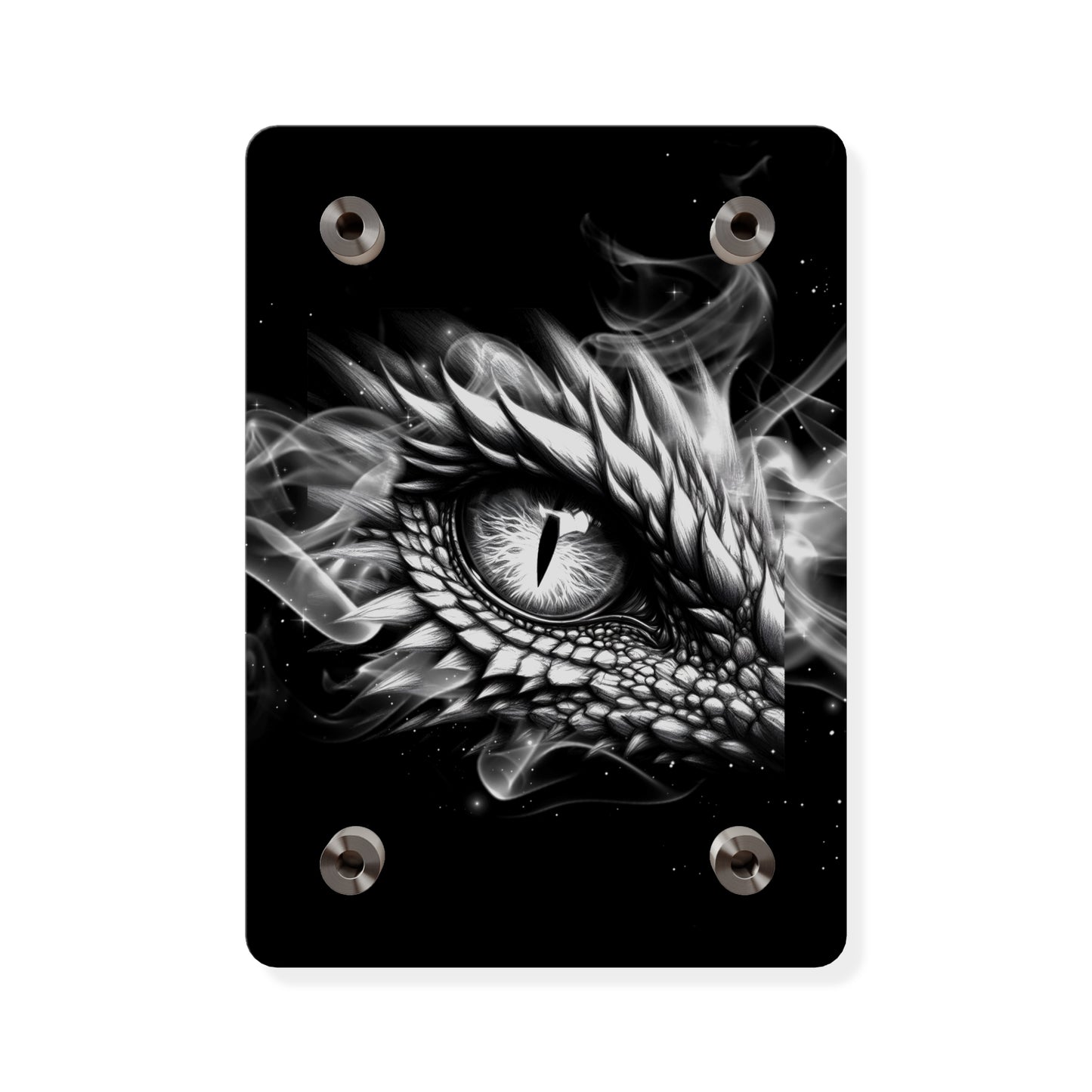 Mystical Dragon Eye Acrylic Wall Art Panels - Home Decor for Fantasy Lovers