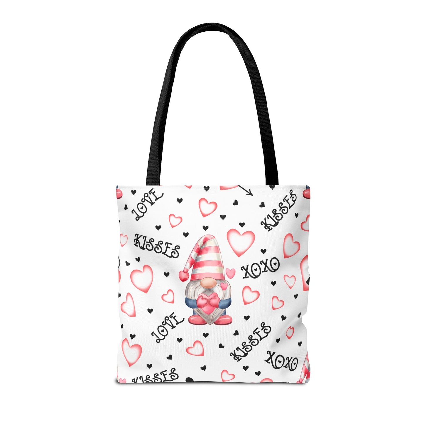 Romantic Love Gnome Tote Bag - Whimsical Valentine Gift for Gnome Lovers
