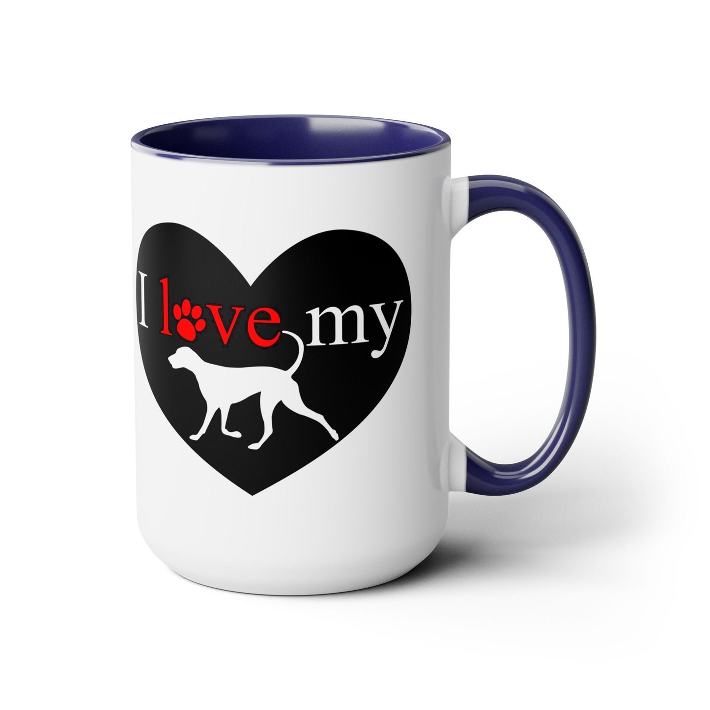 Pet Theme Two-Tone Coffee Mugs, 15oz, Animal Lovers, Pet Lovers Quote, Pet Lovers, Coffee, Tea, Hot Chocolate Lovers, Gift Idea for Any Occasion