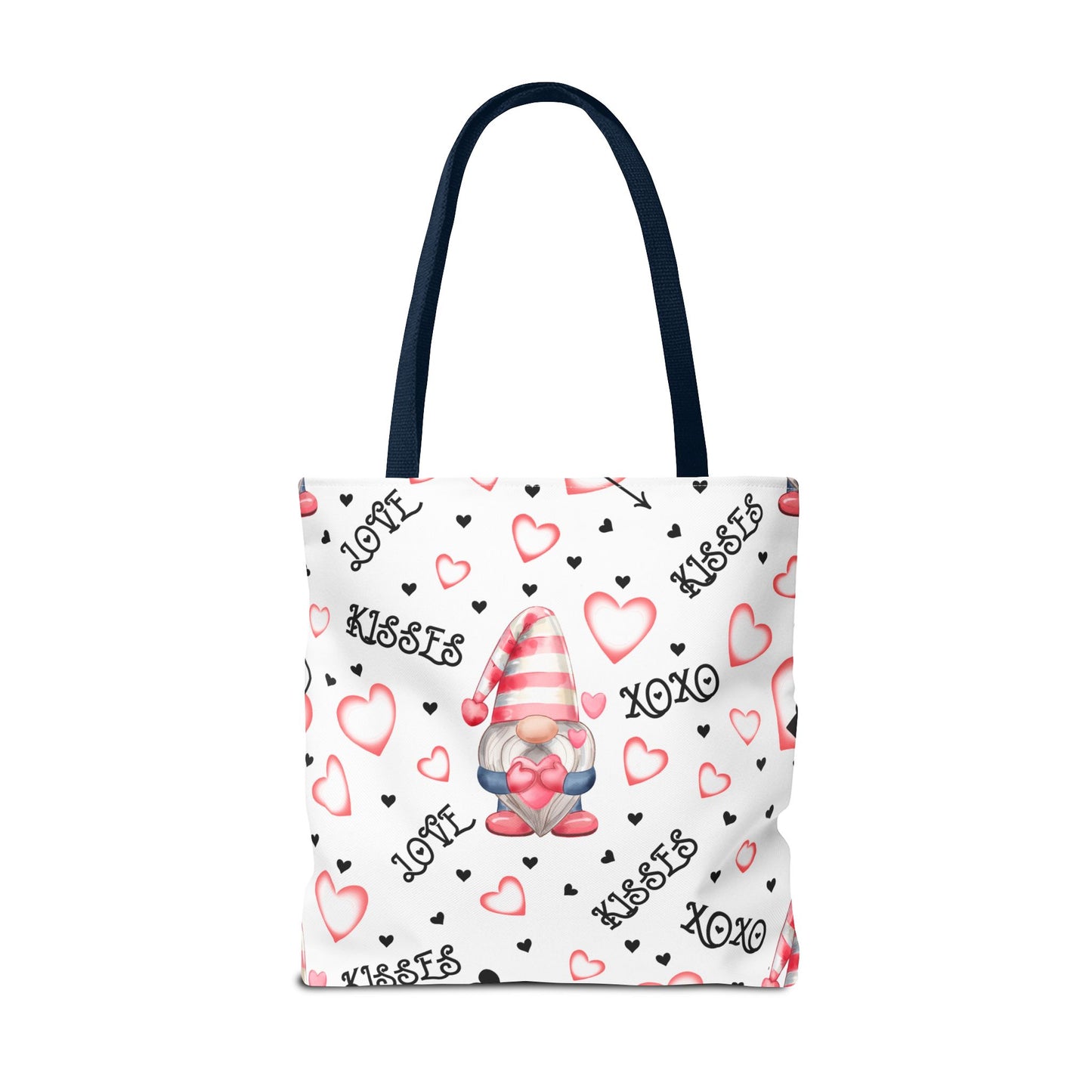 Romantic Love Gnome Tote Bag - Whimsical Valentine Gift for Gnome Lovers
