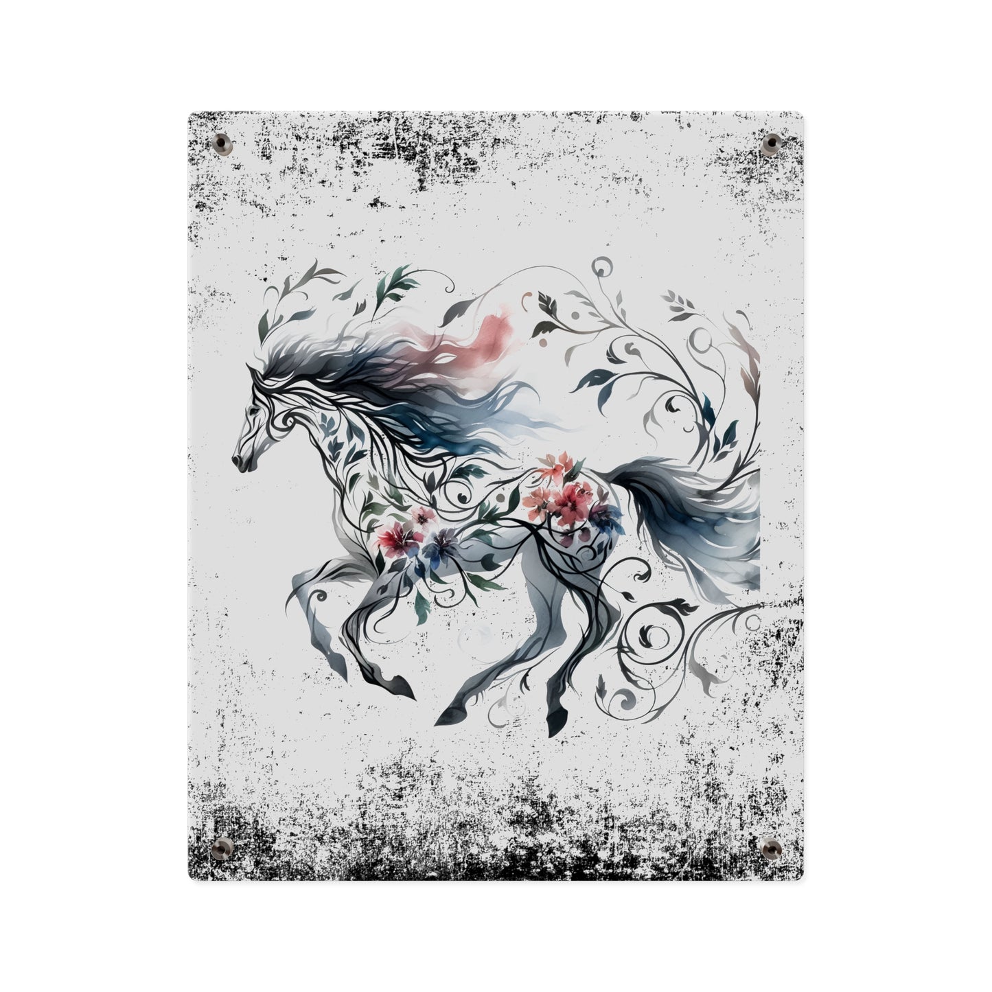 Celestial Horse Acrylic Wall Art Panel - Ethereal Home Decor
