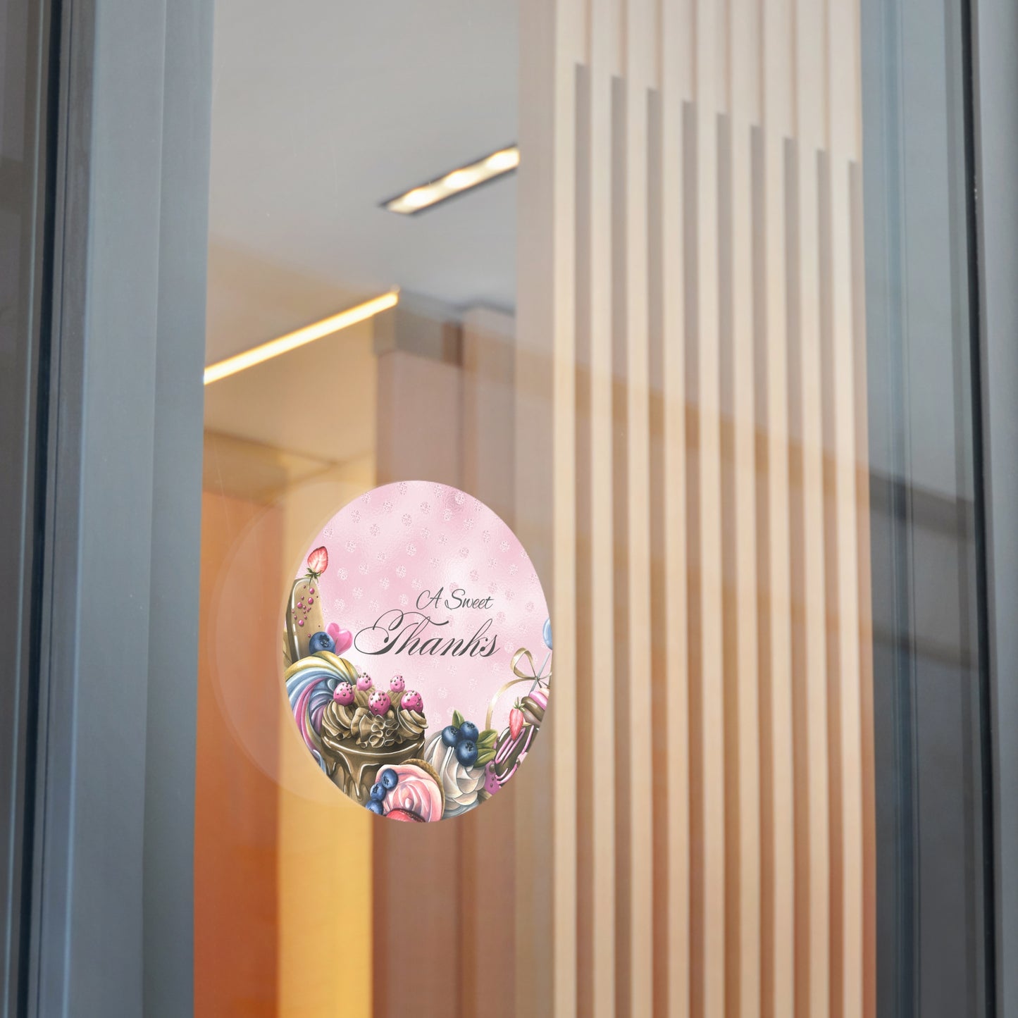 Wedding Vinyl Stickers, Wedding Favors, Event Decor, Custom Party Stickers, Sweet Thanks Stickers, Bridal Shower