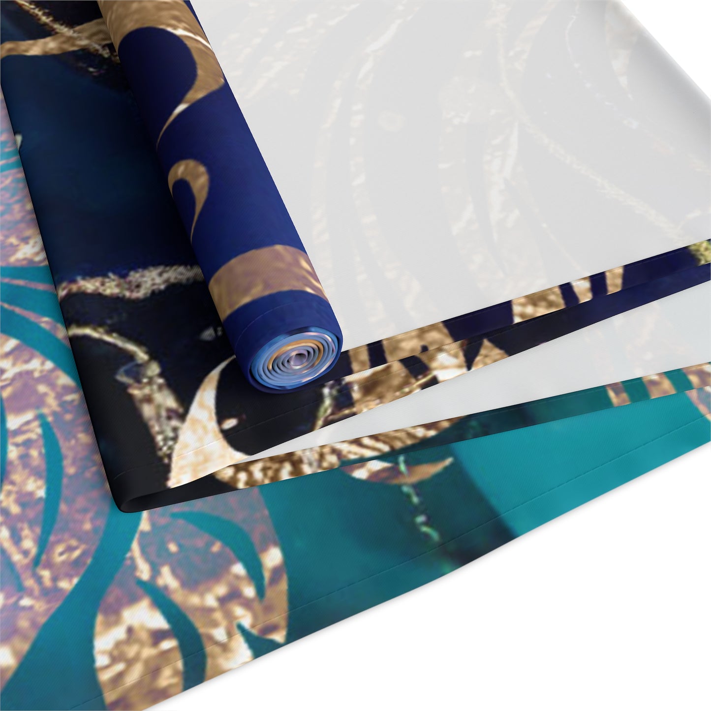 Elegant Floral Table Runner, Boho Dining Decor, Wedding Reception Tablecloth, Rustic Home Decor, Party Table Decoration