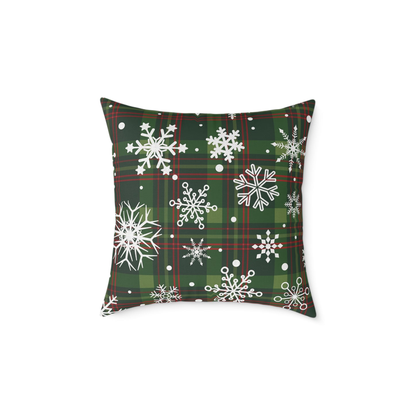 Holiday Humor Square Poly Canvas Pillow, Beautiful Two-Sided Holiday Decor, Holiday Accent for Home or Office, Accent for Any Room