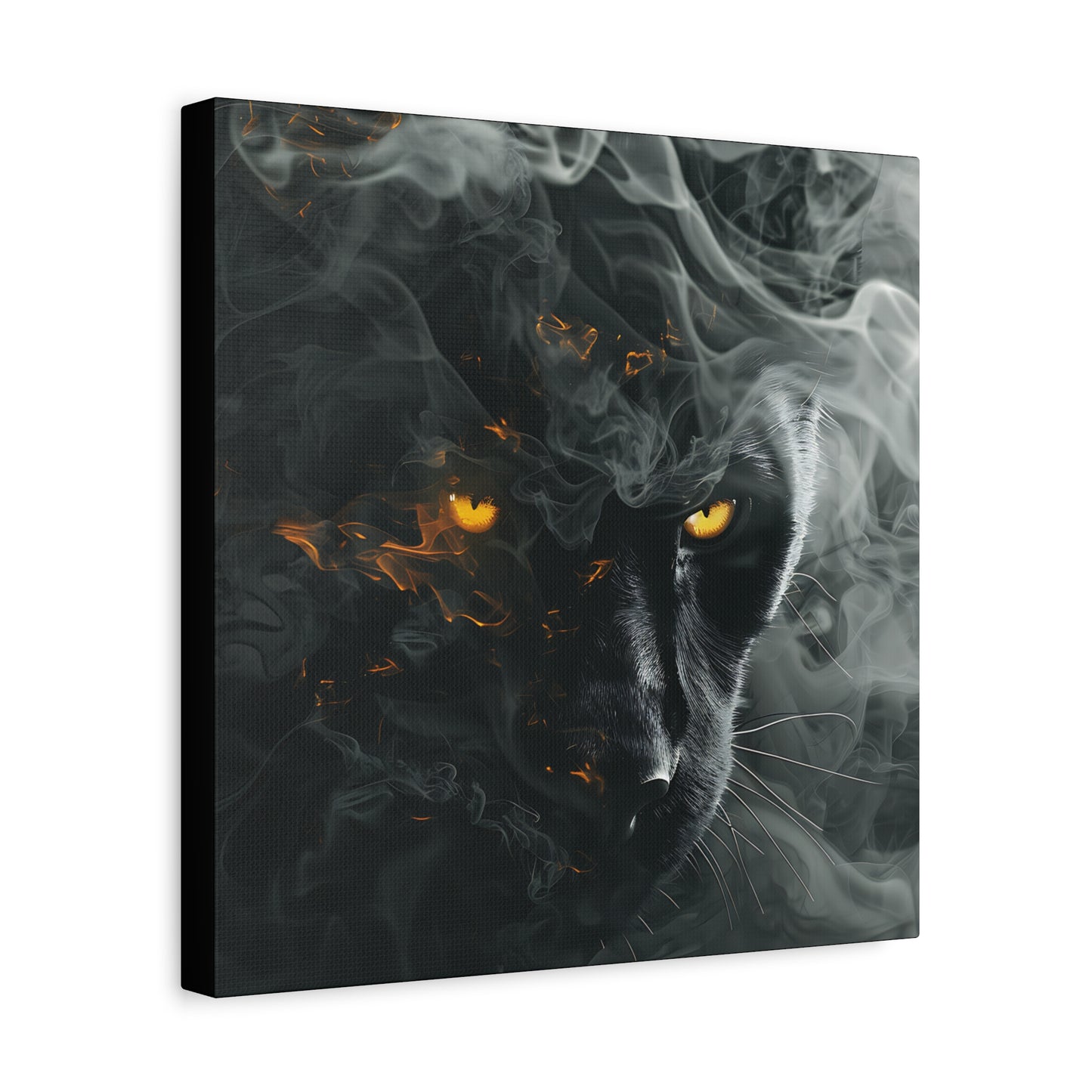 Mystical Panther Canvas Wall Art - 1.25" Stretched Wall Decor