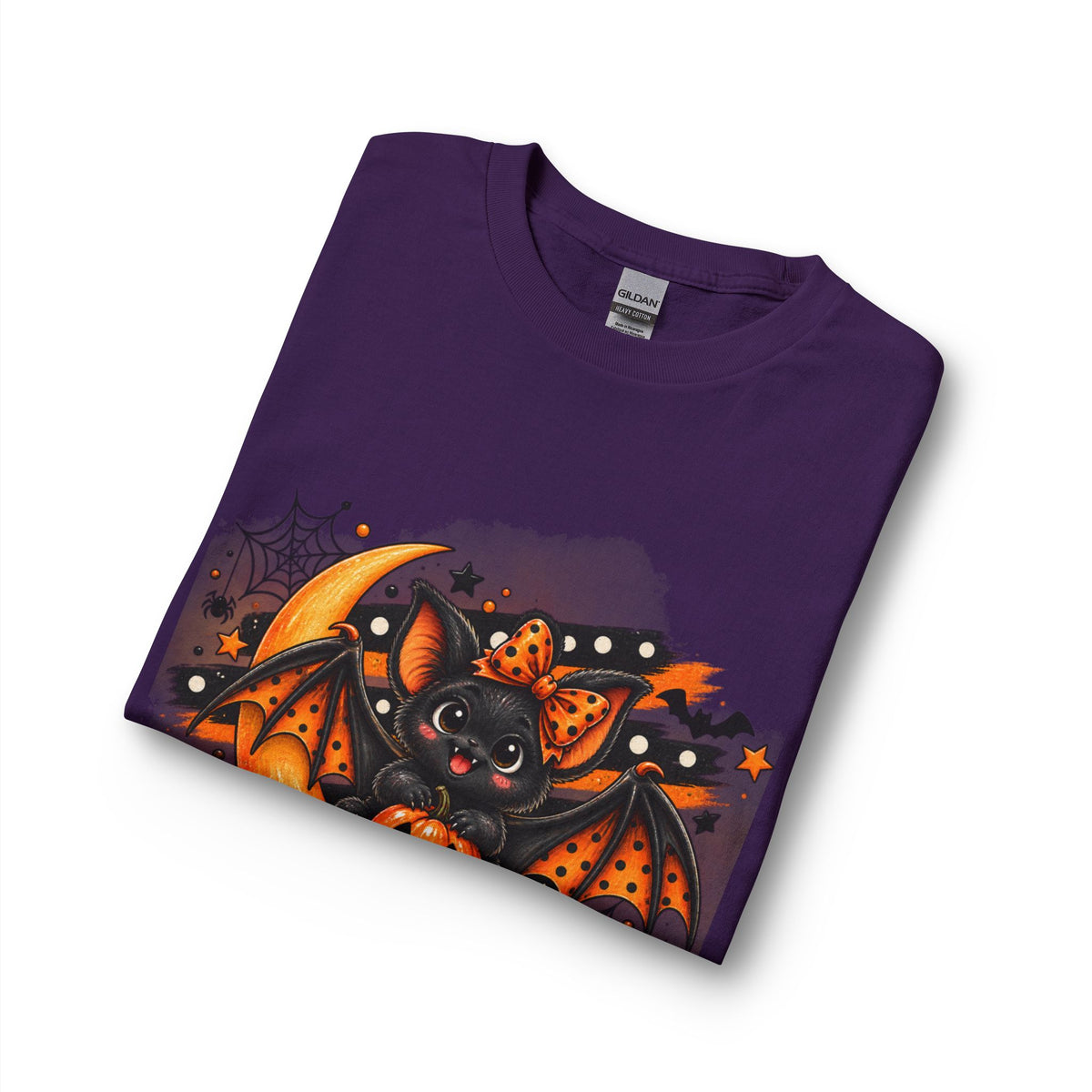 Halloween Bat and Jack-O'-Lantern Long Sleeve T-Shirt