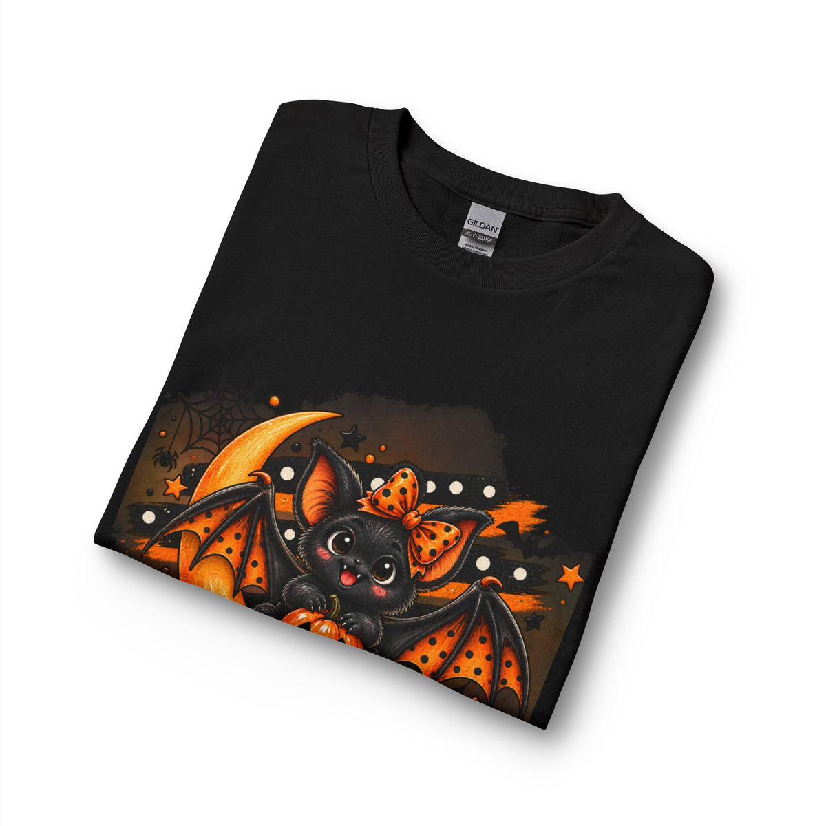 Halloween Bat and Jack-O'-Lantern Long Sleeve T-Shirt