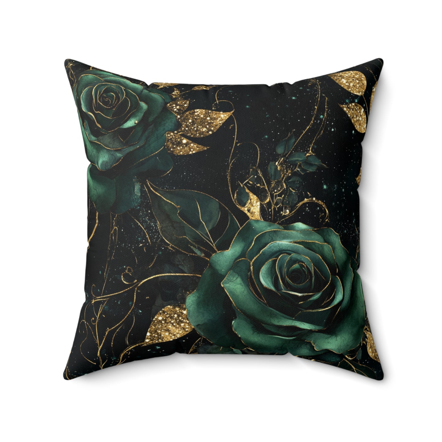 Gothic Floral Pillow, Home Decor, Gift for Her, Couch Cushion, Boho Charm, Elegant Interior Accent