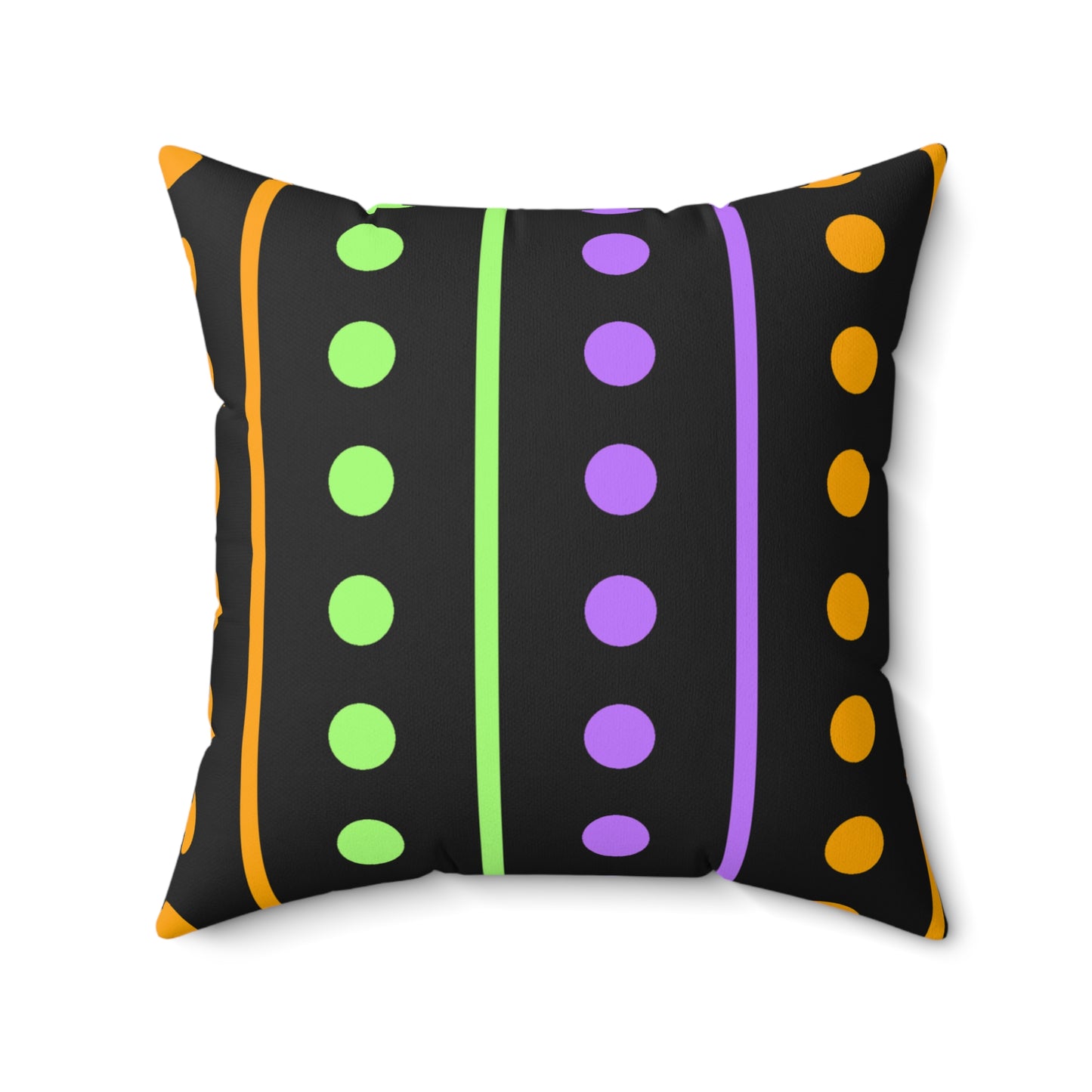 Decorative Halloween Theme Spun Polyester Square Pillow, Beautiful Home or Office Decor, Accent for Any Room for Everyday or Any Occasion