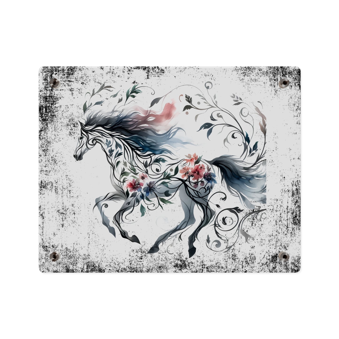 Celestial Horse Acrylic Wall Art Panel - Ethereal Home Decor