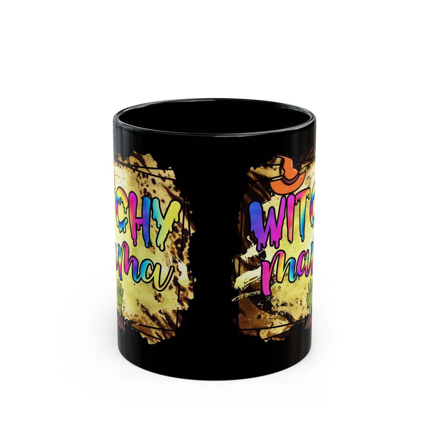 Witchy Mama Mug, Magical Coffee Cup for Moms, Halloween Gift, Boho Style Drinkware, Fun Witchy Mug