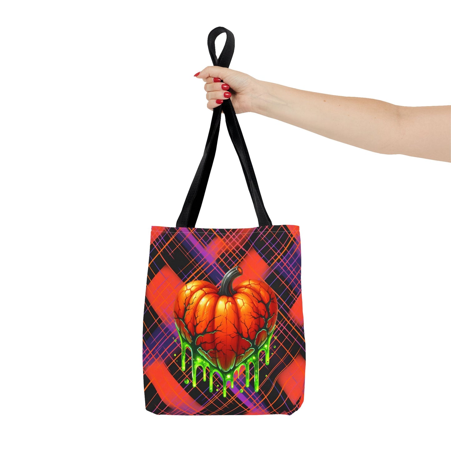 Fashionable Halloween Theme Tote Bag (AOP), Stylish For Everyday, Perfect Tote Bag for Halloween Lovers,  For Anyone