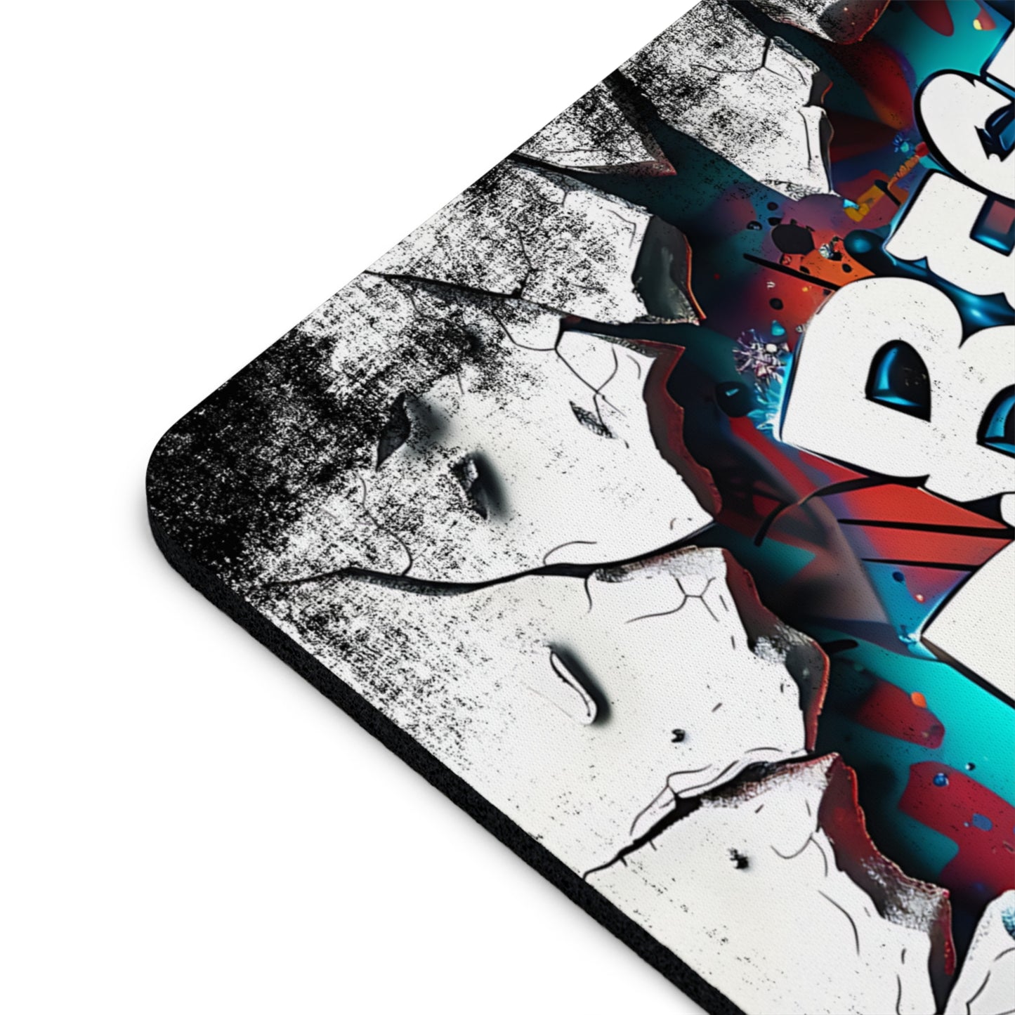 Colorful 'Best Dad' Desk Mouse Pad | Unique Gift for Father's Day, Home Office, Gaming, Desk Accessories, Dad Gift