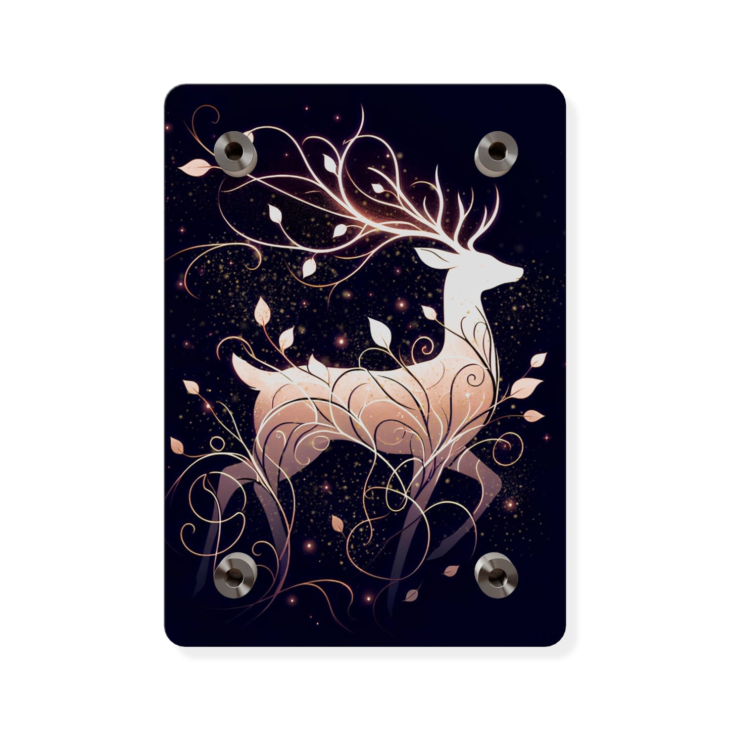 Elegant Deer Acrylic Wall Art Panel - Nature-Inspired Home Decor